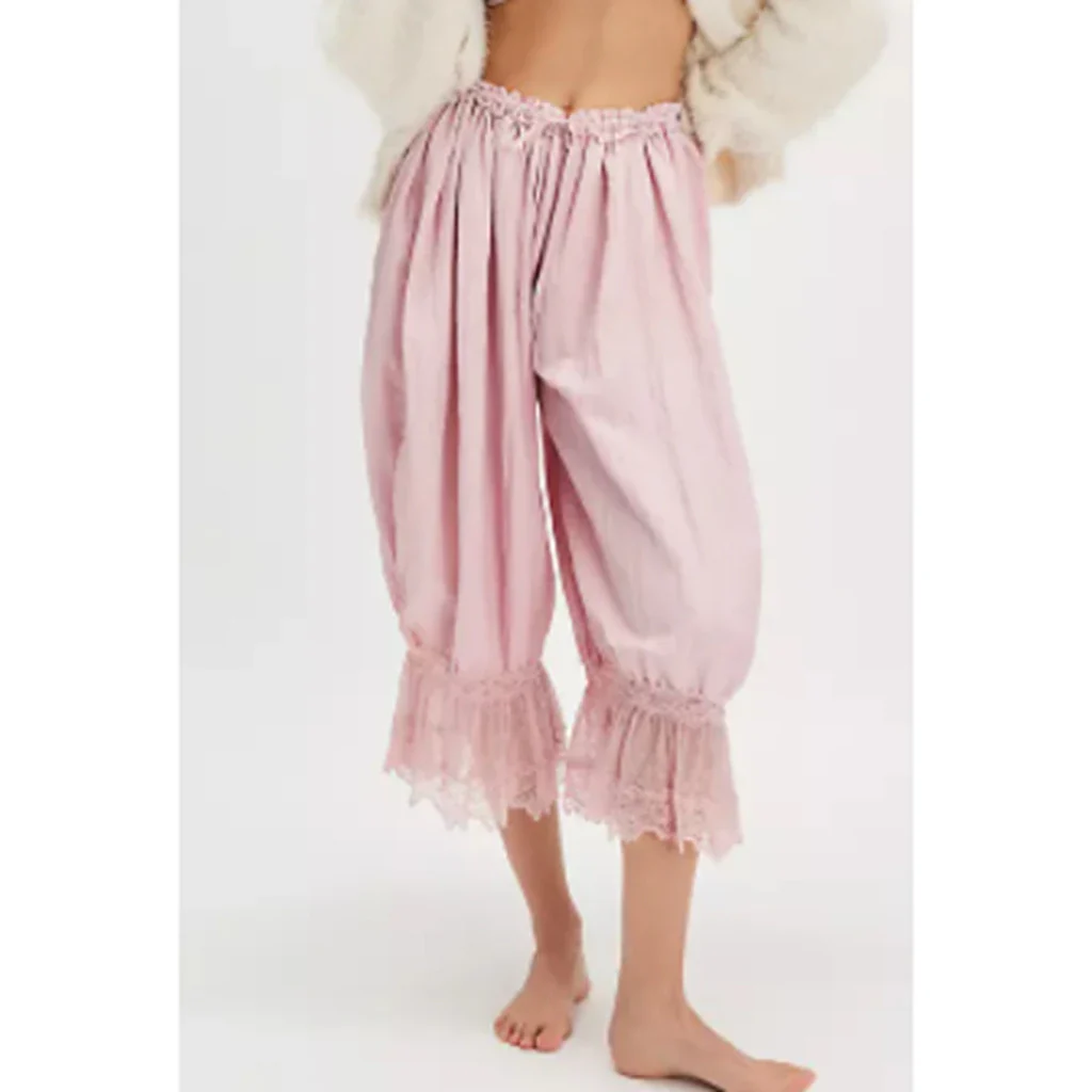 Lace Patchwork Lantern Pant - Image 8