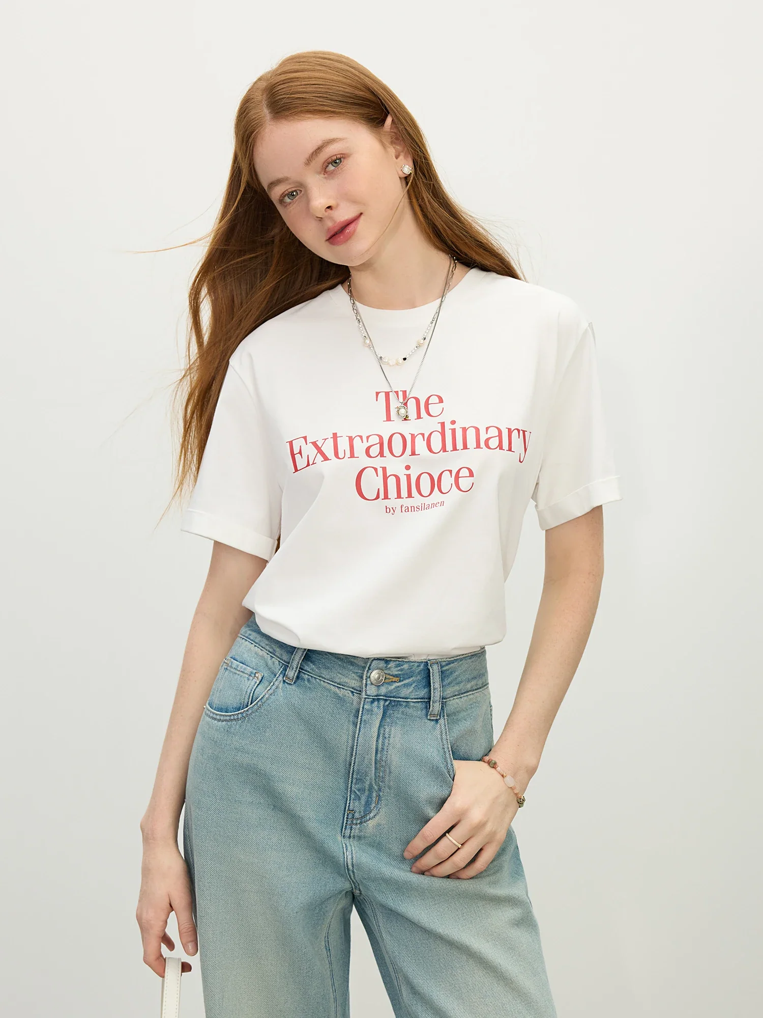 Letter Print Vacation Style T-shirt - Image 3