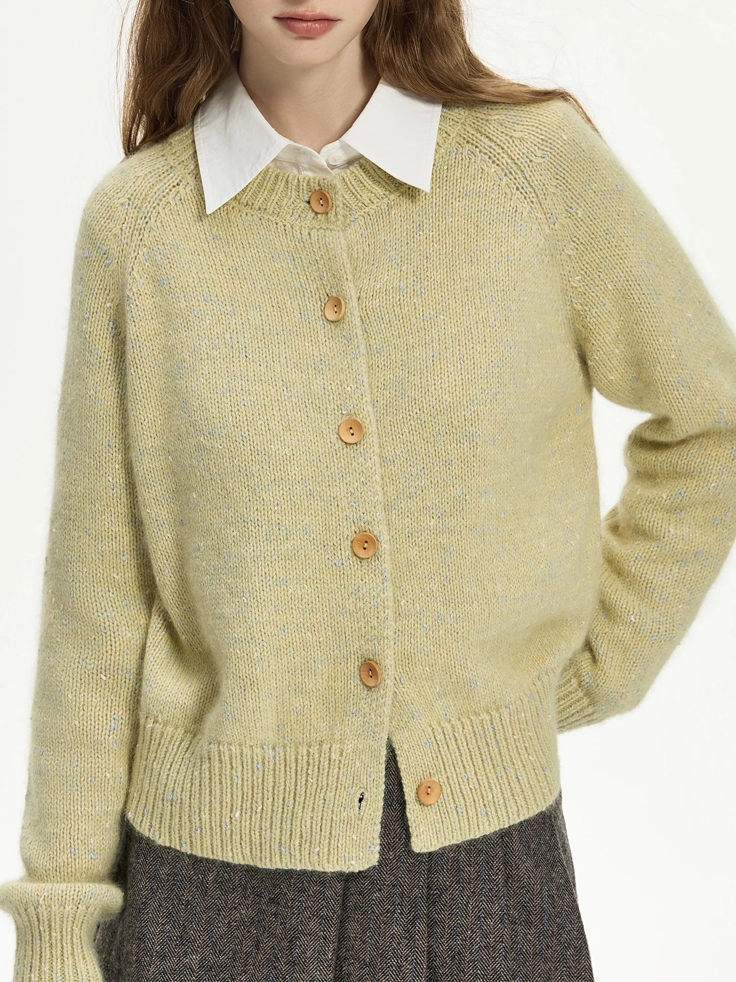 Loose Fit Winter Office Style Cardigan - Image 2