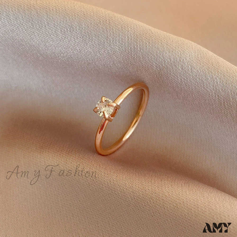 Amy Fashion - Shining Colorful Zircon Custom Closed Rings - Image 10