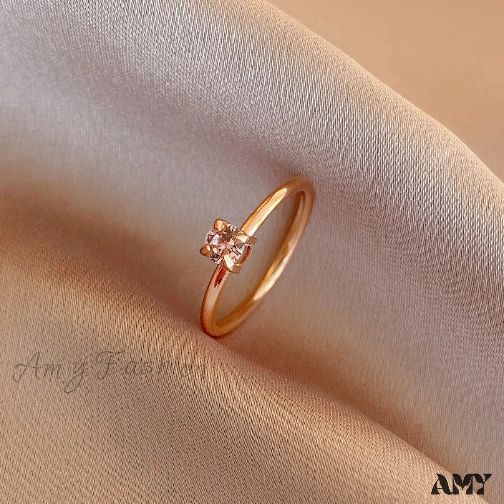 Amy Fashion - Shining Colorful Zircon Custom Closed Rings - Image 11