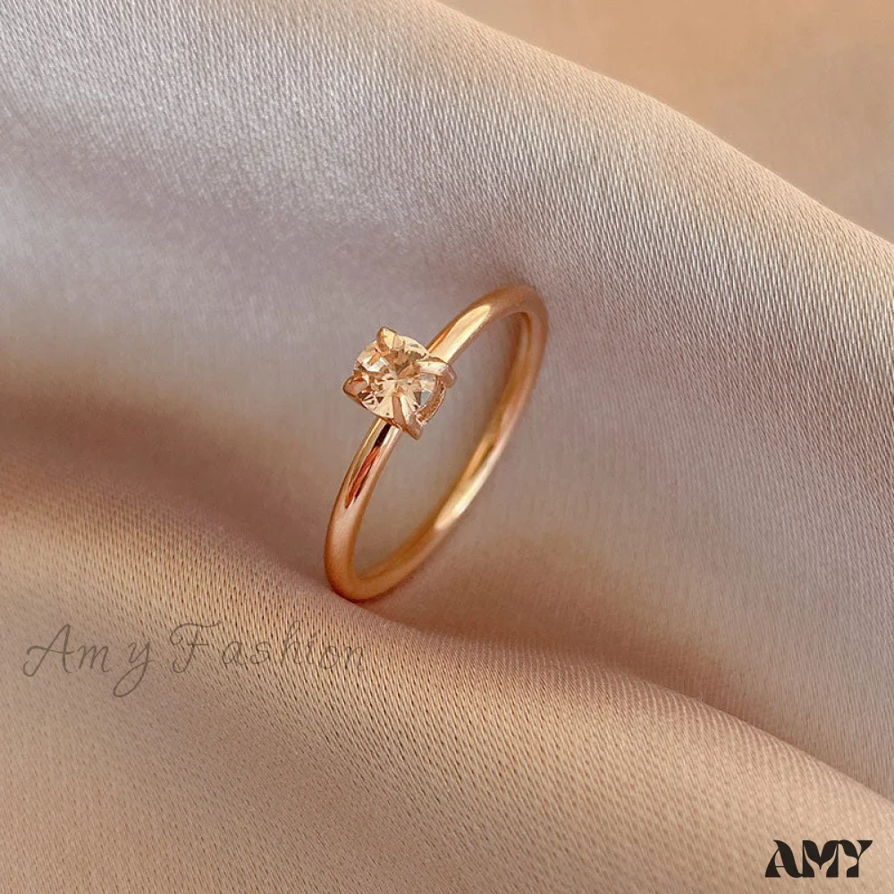 Amy Fashion - Shining Colorful Zircon Custom Closed Rings - Image 13
