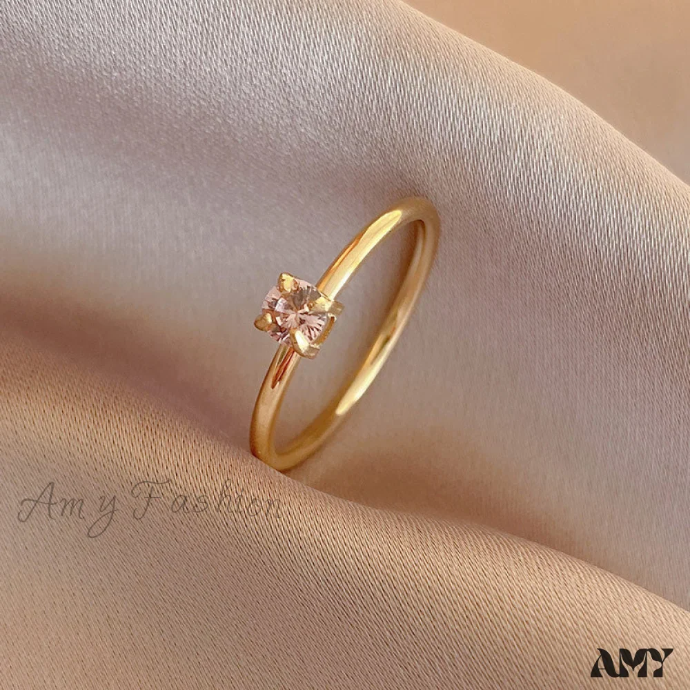 Amy Fashion - Shining Colorful Zircon Custom Closed Rings - Image 6