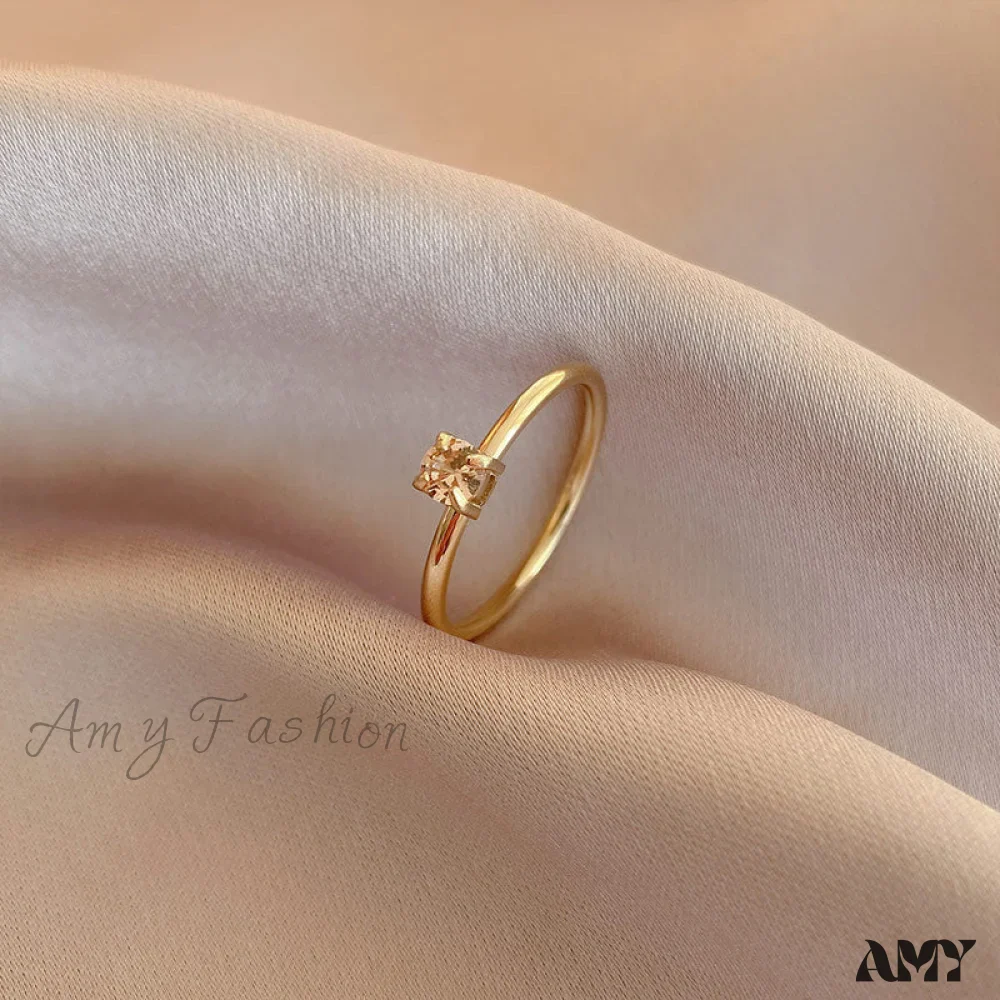Amy Fashion - Shining Colorful Zircon Custom Closed Rings - Image 8