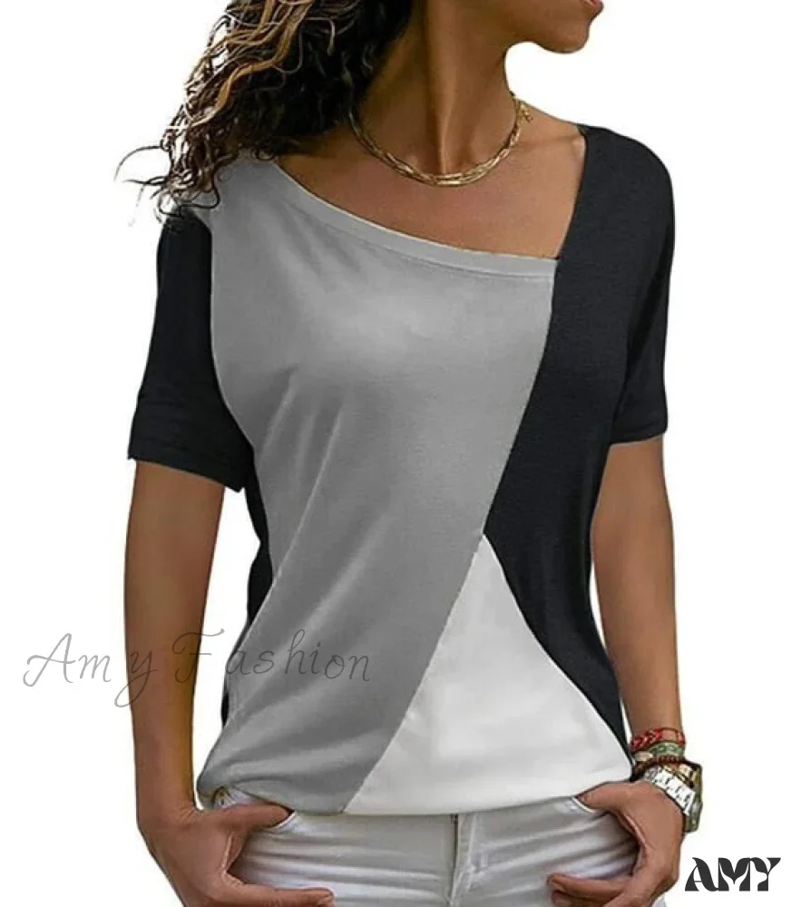 Amy Fashion - New Coming Thin Casual Women T-Shirts - Image 2