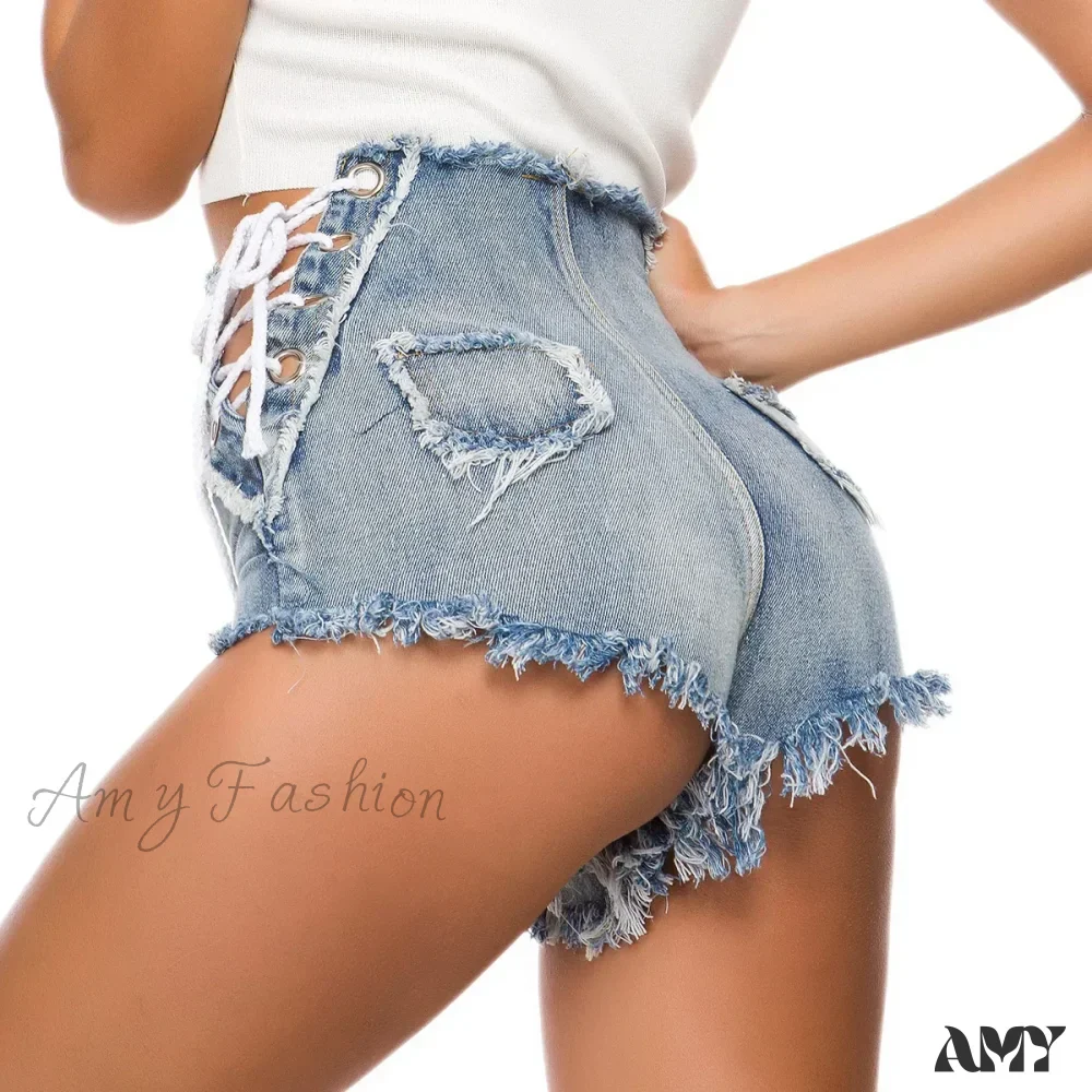 New High-waisted Sexy European American Summer Autumn Ultra-short Short - Image 2
