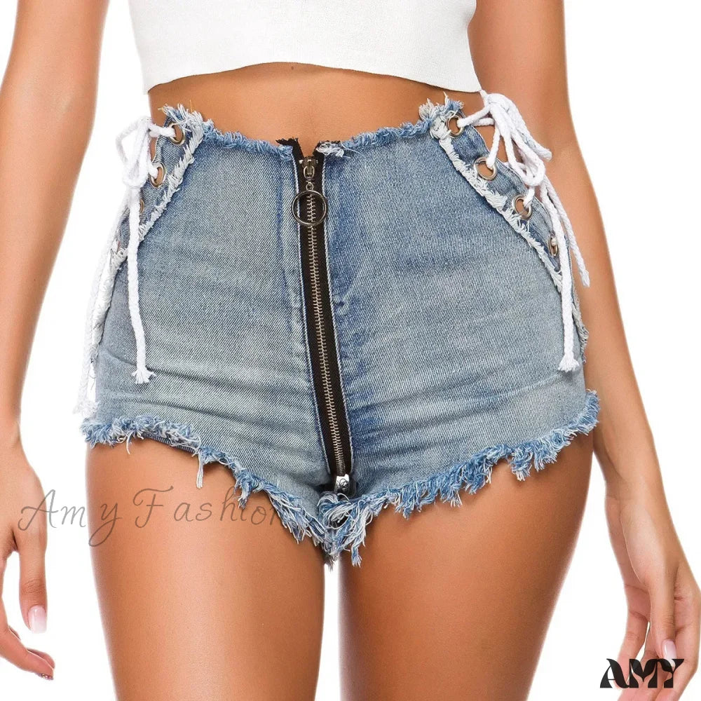 New High-waisted Sexy European American Summer Autumn Ultra-short Short - Image 4