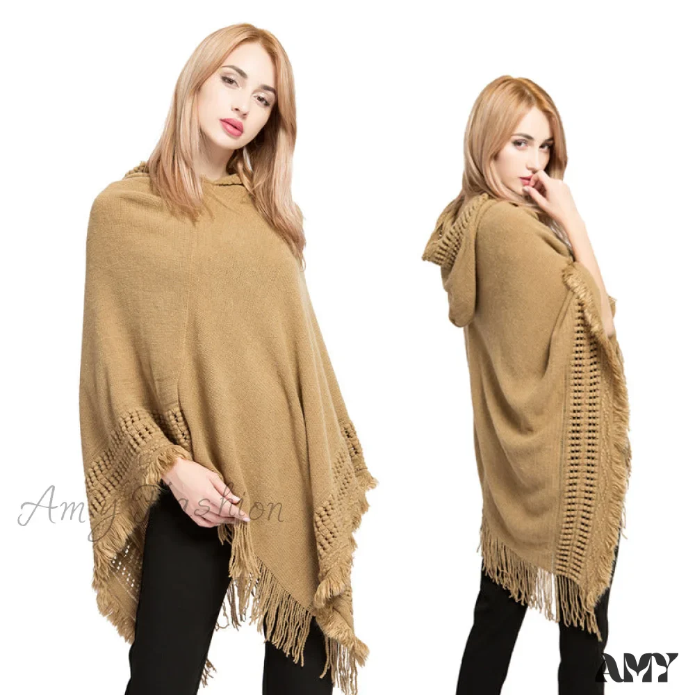 Plus Size Knitted Sweater New Faux Cashmere Warm Wholesale Scarf - Image 2