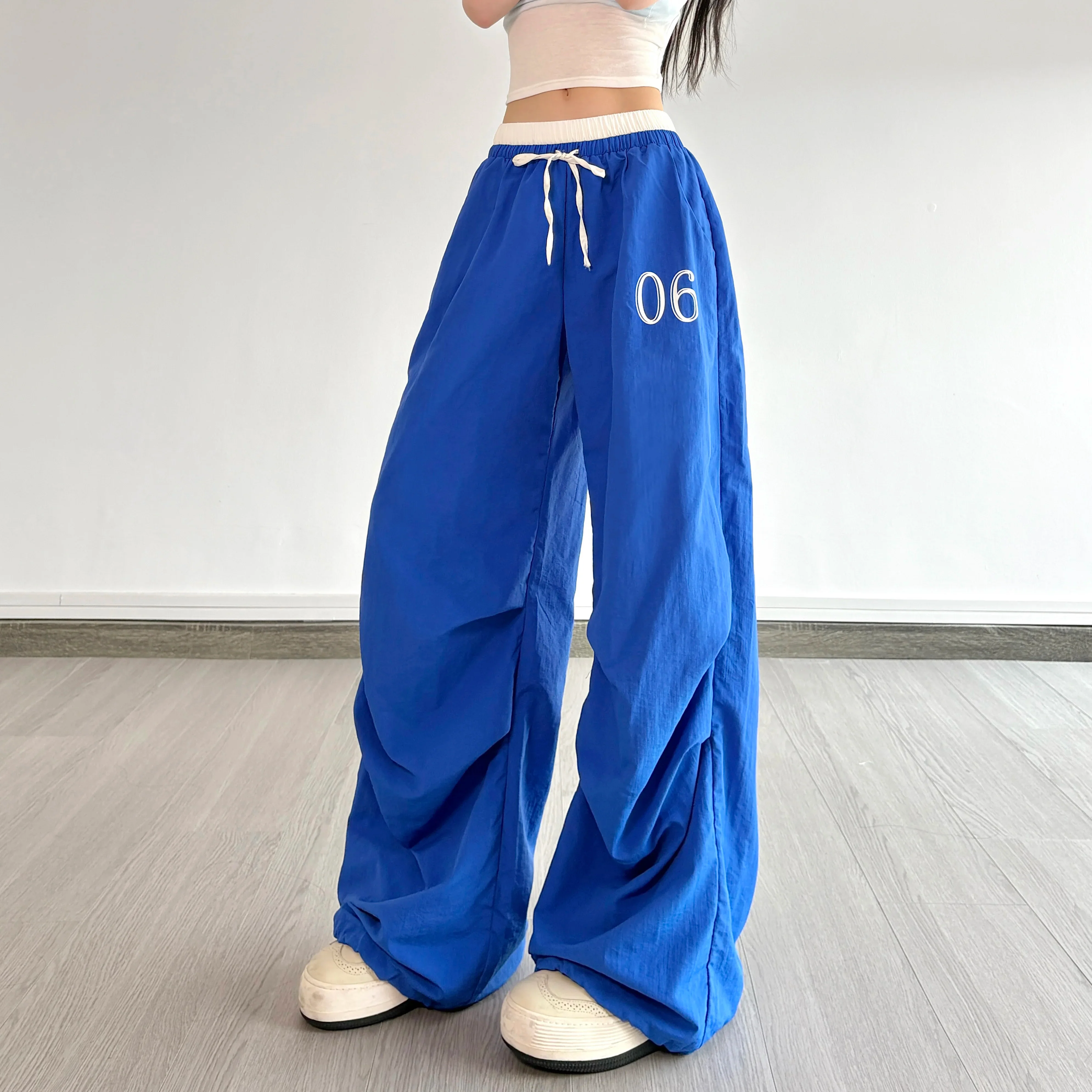 Printed Drawstring Sport Pant - Image 2