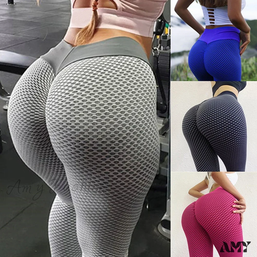 Amy Fashion - Push Up Woman Tights Workout Leggings - Image 3
