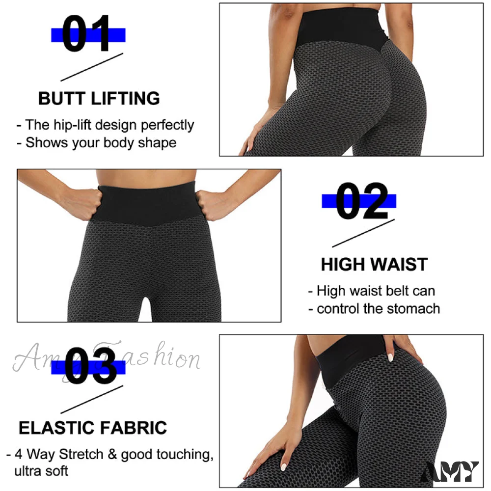 Amy Fashion - Push Up Woman Tights Workout Leggings - Image 7