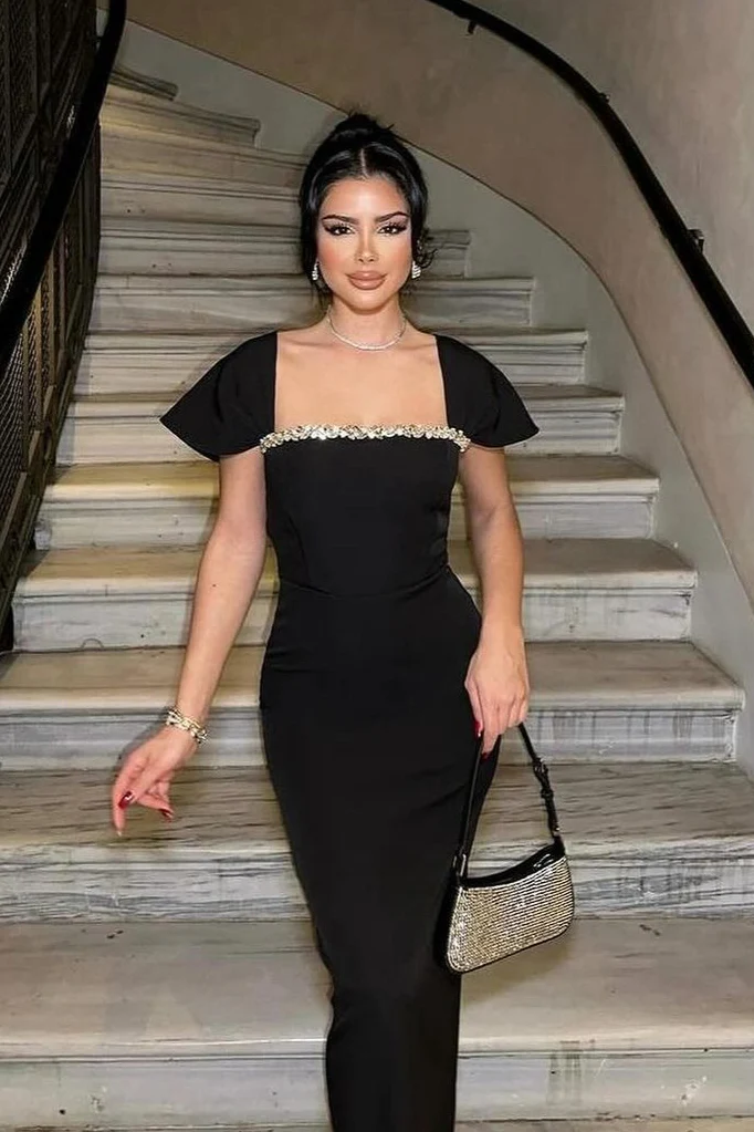 Rhinestone Bandage Party Dress - Image 3