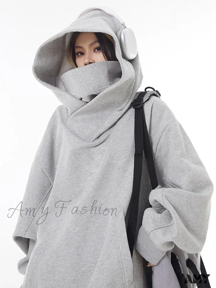Round Neck Casual Comfortable Trendy Cozy Classic Elegant Hoodies - Image 5