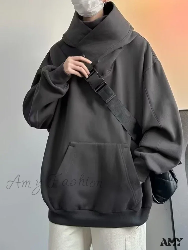 Round Neck Casual Comfortable Trendy Cozy Classic Elegant Hoodies - Image 6