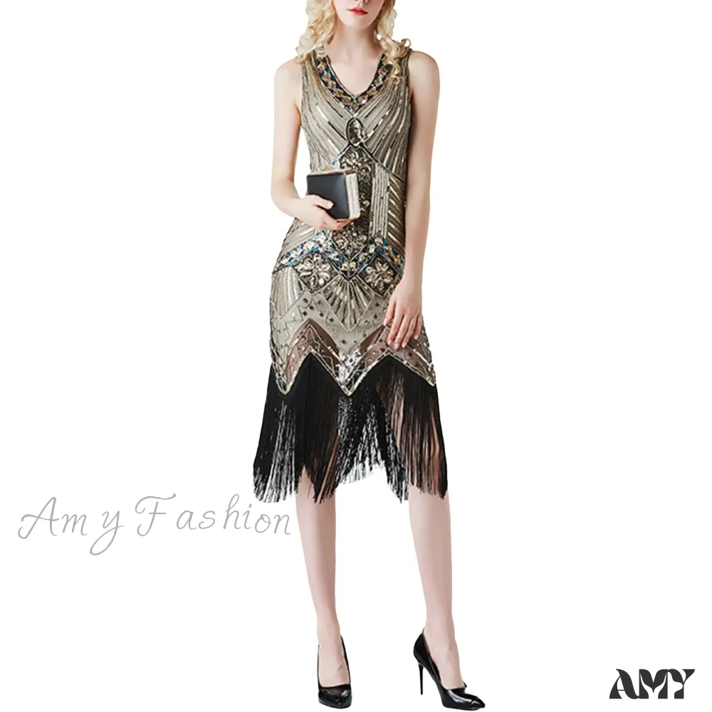 Sexy Suspender Slim Fit Sequin Evening Gown Long Summer Elegant Spaghetti Strap Party Dress - Image 3