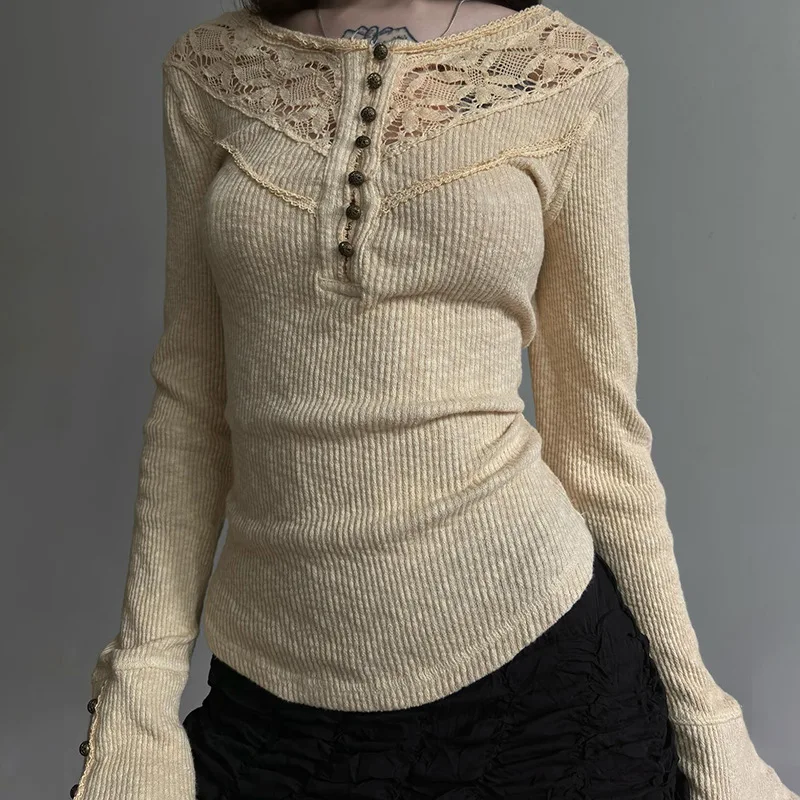 Sheer Loose Knit Top