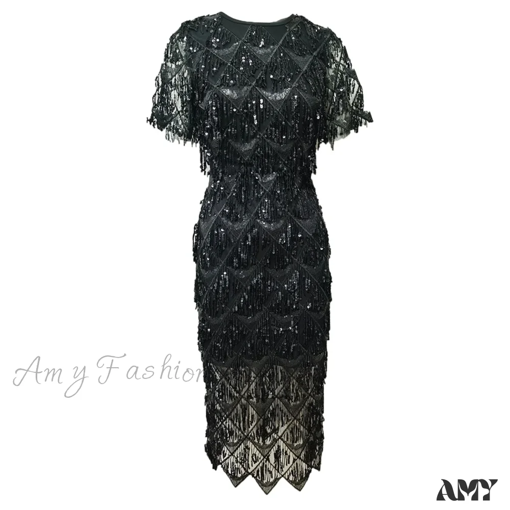 Silver Diamond Spaghetti Straps Sequined Floor-Length Formal Evening Cocktail Party Vestidos Dress - Image 2