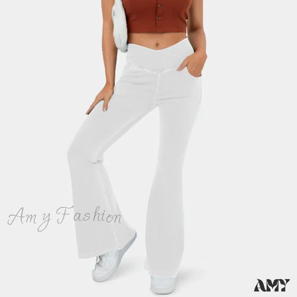 Amy Fashion - Slim Fit Pants Women on Pants Women - Image 11