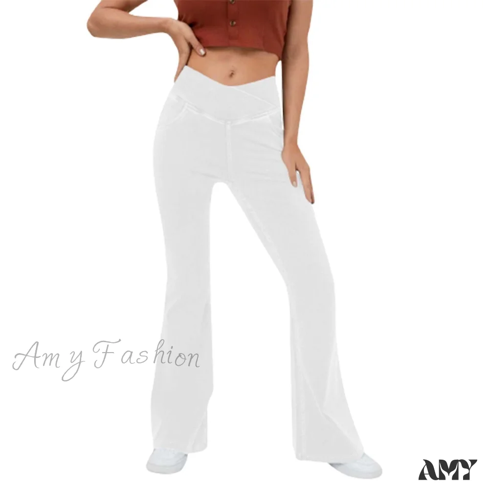 Amy Fashion - Slim Fit Pants Women on Pants Women - Image 15