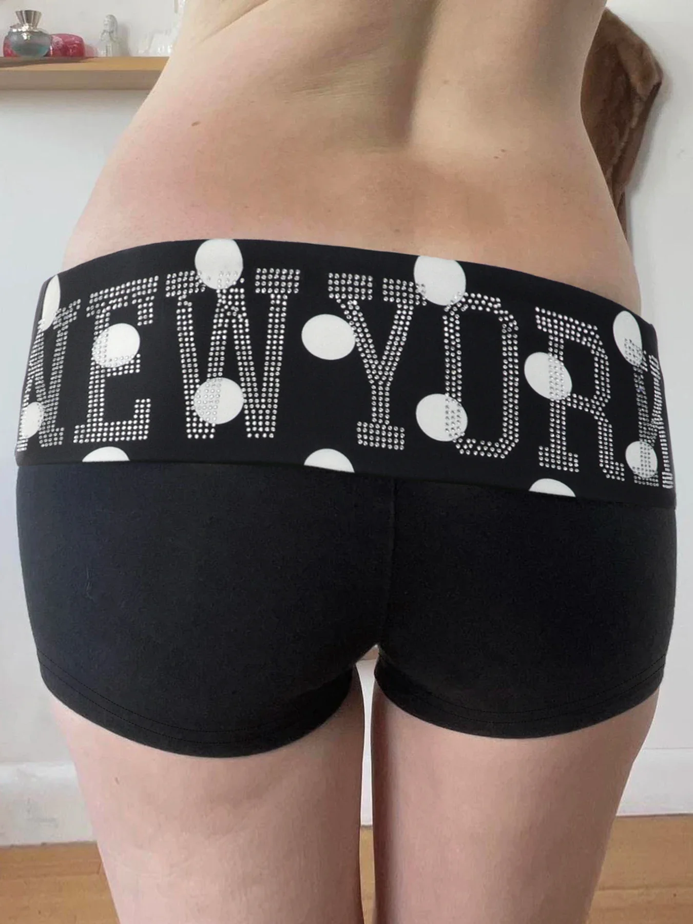 Solid Bow Sleepwear Short - Image 2