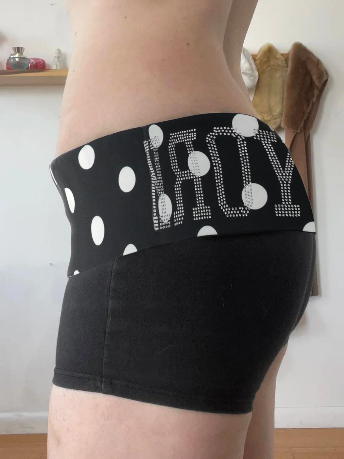 Solid Bow Sleepwear Short - Image 3