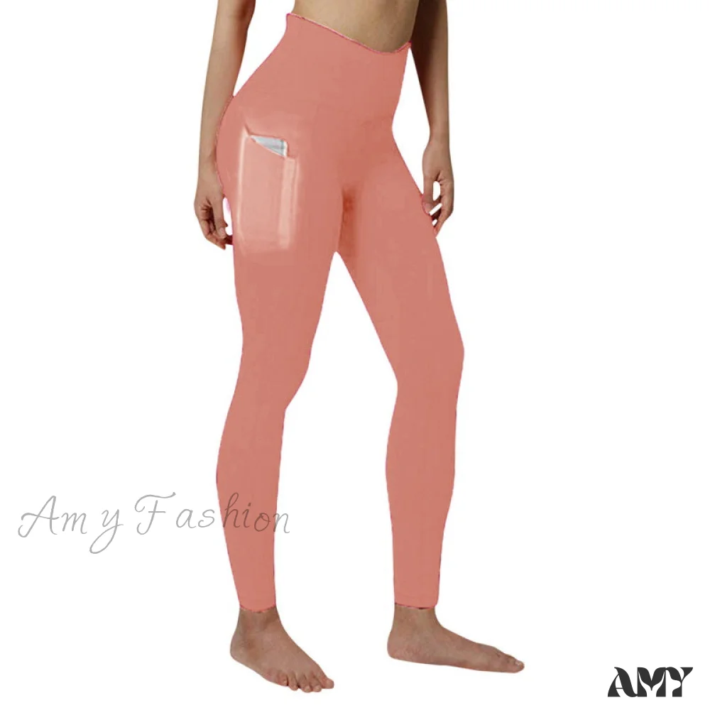 Amy Fashion - Pocket High Waist Push Up Sports leggings - Image 17