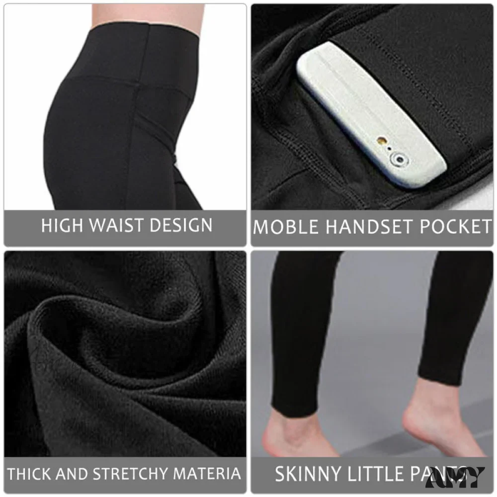 Amy Fashion - Pocket High Waist Push Up Sports leggings - Image 6