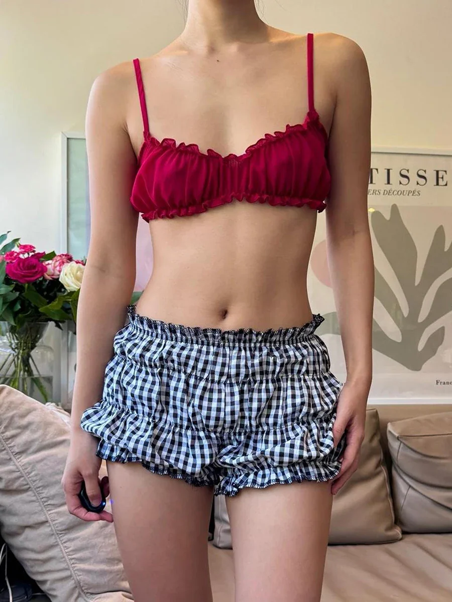 Striped Patchwork Vacation Short - Image 3