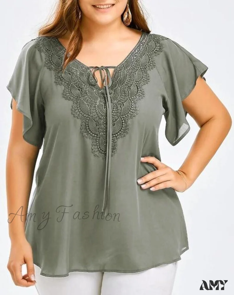 Amy Fashion - Chiffon Tops Women Blouses - Image 11