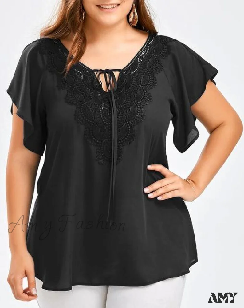 Amy Fashion - Chiffon Tops Women Blouses - Image 6