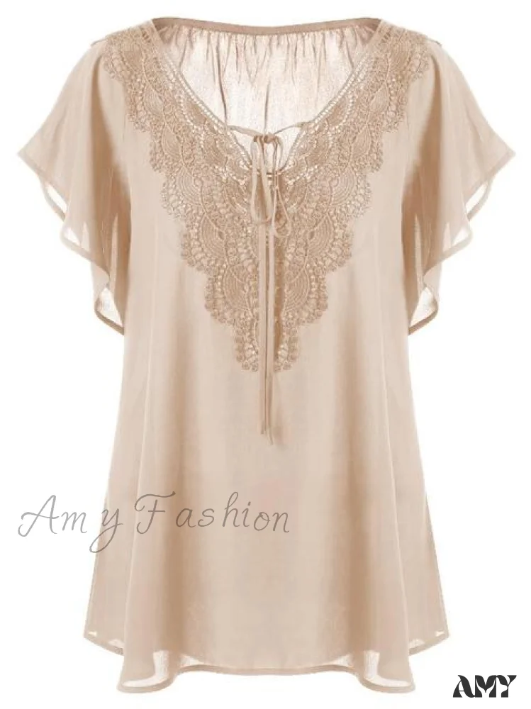 Amy Fashion - Chiffon Tops Women Blouses - Image 9