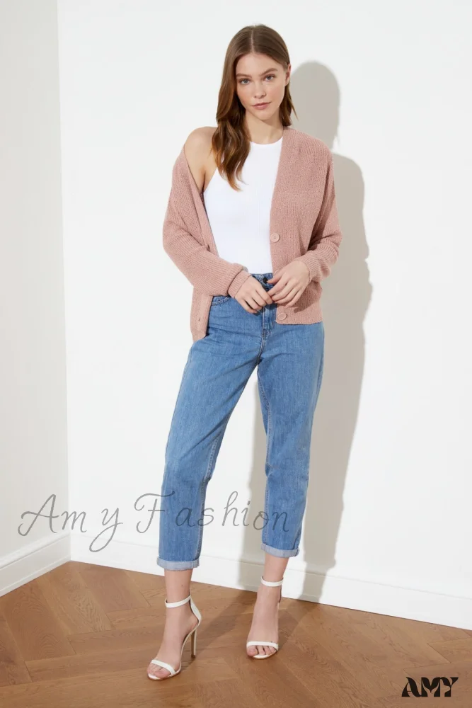 Amy Fashion - Trendyol Button Detail Cardigan - Image 21
