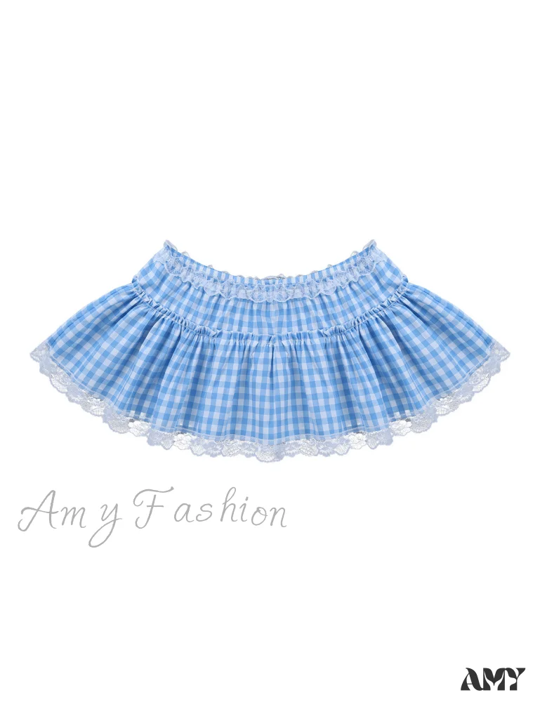 Amy Fashion - Schoolgirls Cocktail Party Clubwear Sexy Skirts - Image 6