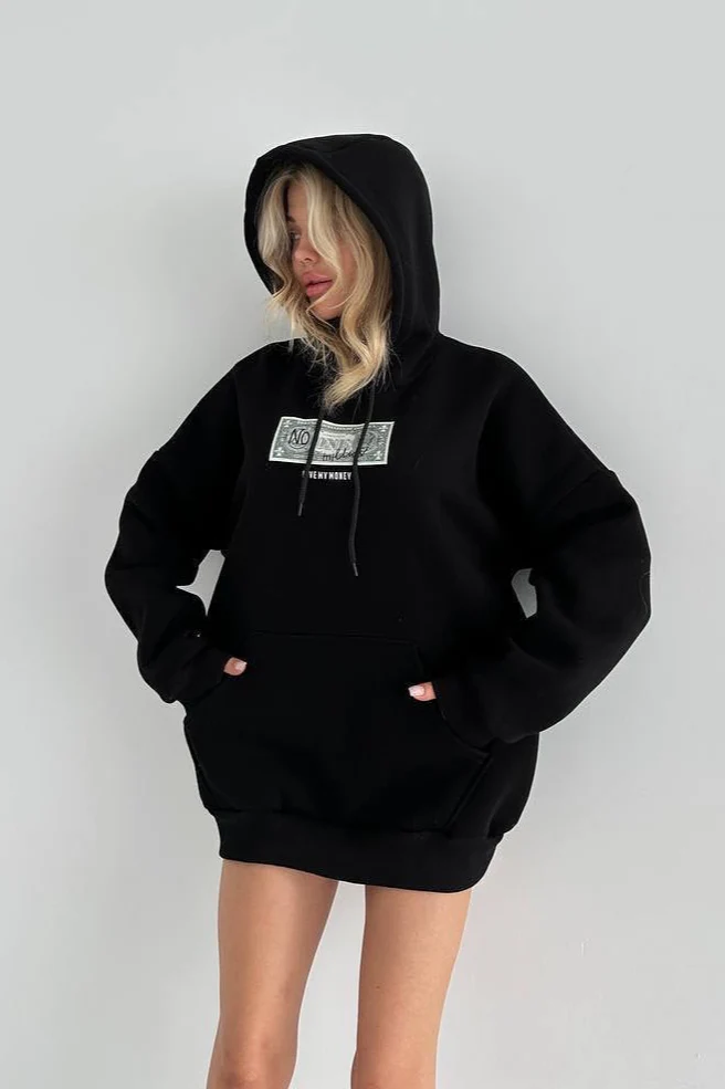 US Dollar Print American Street Hoodie - Image 3
