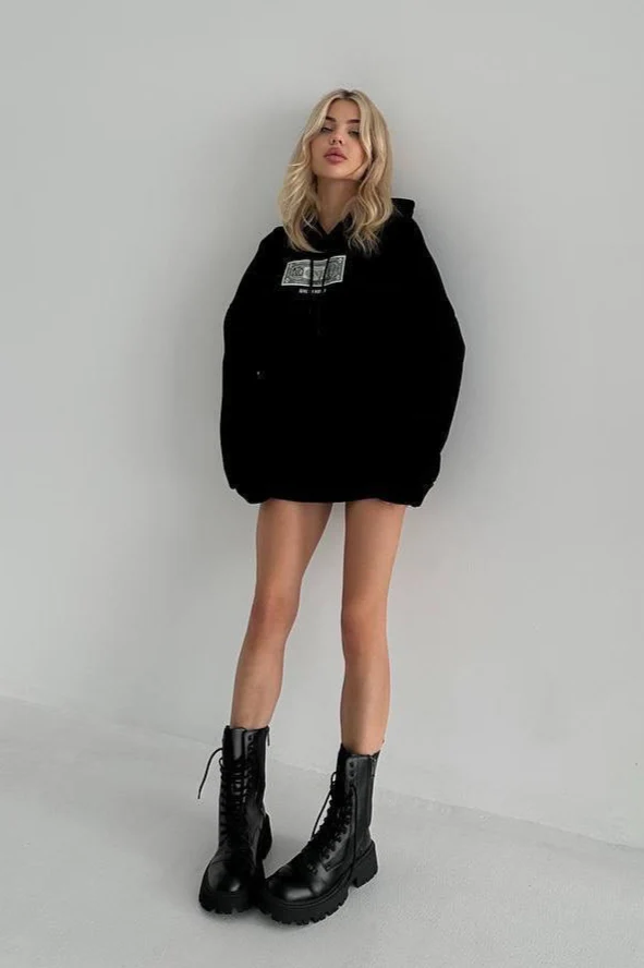 US Dollar Print American Street Hoodie - Image 5