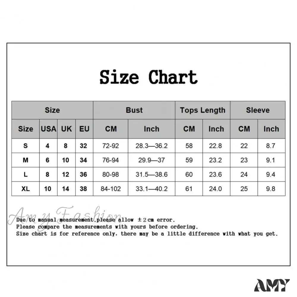 V-neck Ribbed Bodycon Puff Short Sleeve Slim Top Blouse - Image 5