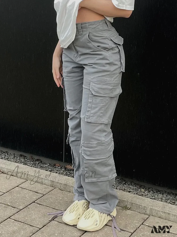 Amy Fashion - Vintage Baggy Cargo Pants - Image 2