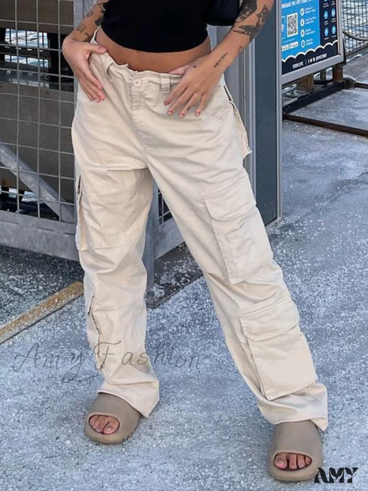 Amy Fashion - Vintage Baggy Cargo Pants - Image 4