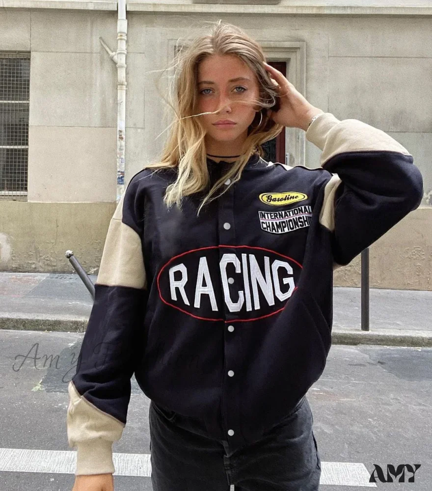 Amy Fashion - Vintage Y2K Varsity Jackets - Image 5