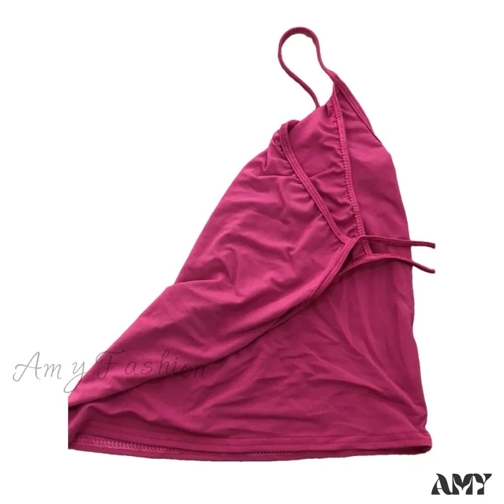 Amy Fashion - Camisole Spaghetti Strap Top - Image 12