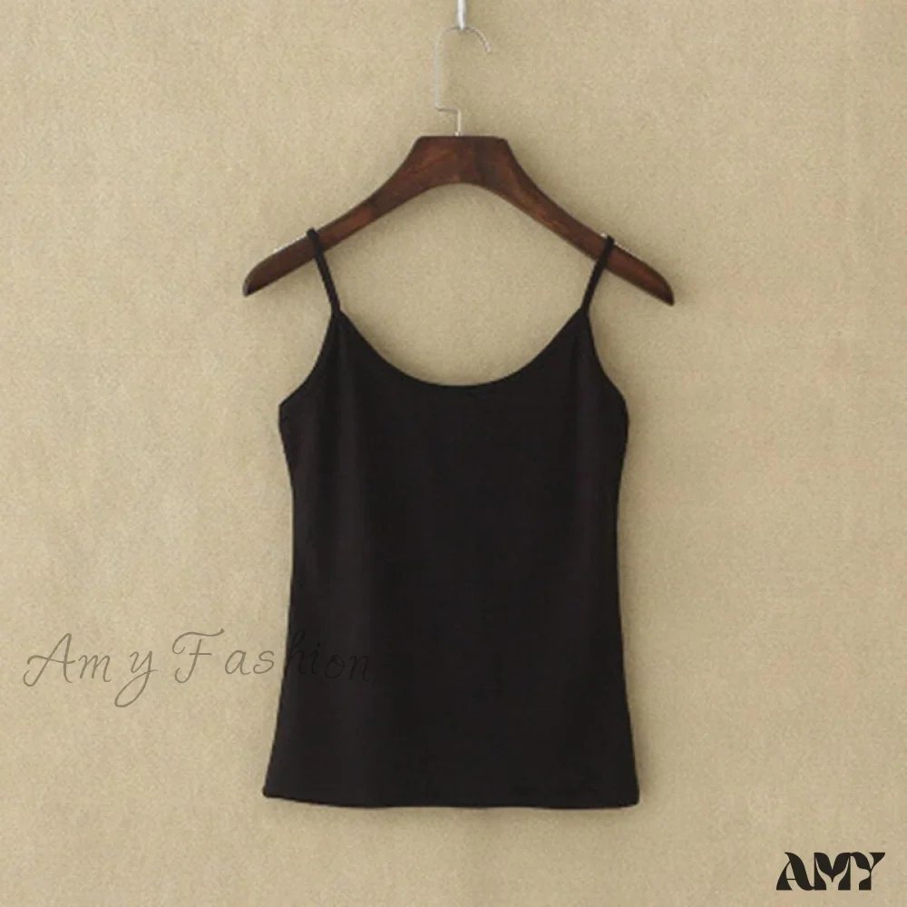 Amy Fashion - Camisole Spaghetti Strap Top - Image 6