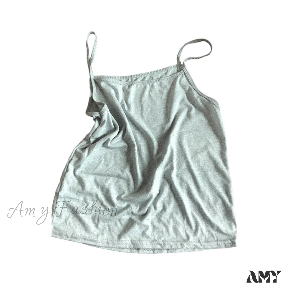 Amy Fashion - Camisole Spaghetti Strap Top - Image 8