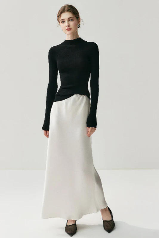 Wool Mock Neck Slim Base Layer - Image 6