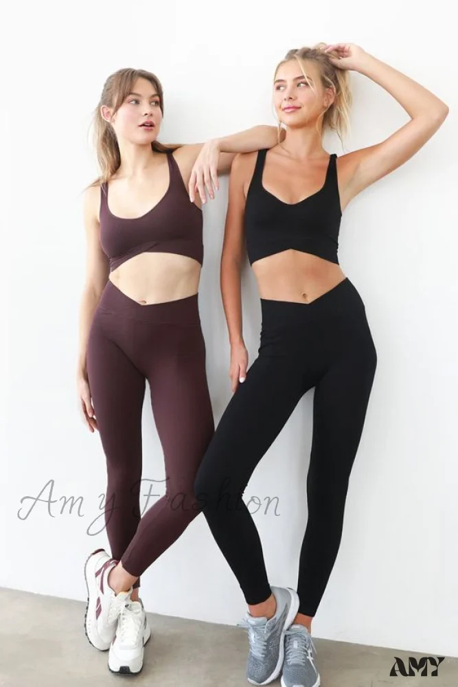 Amy Fashion - Workout Yoga Pants Sport Running Tights - Image 4