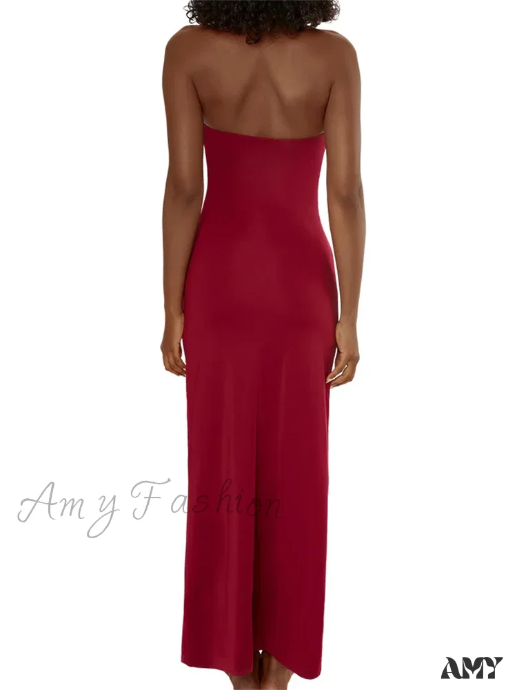 Amy Fashion - Y2K 3D Flowers Fairy  Sexy Hollow Out Slim  Summer Back Split Beach Party Club Outfits Vestidos - Image 6