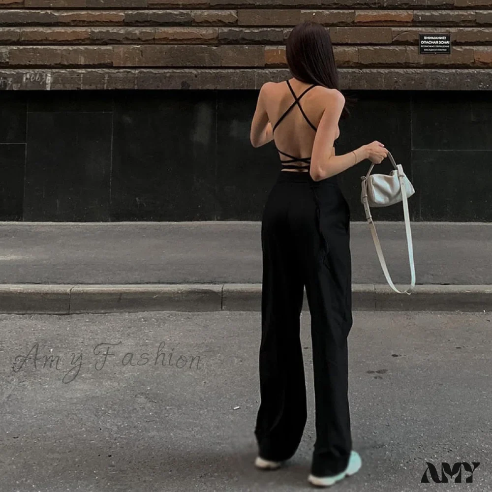 Amy Fashion - Y2k Corset Tank Crop Top - Image 3