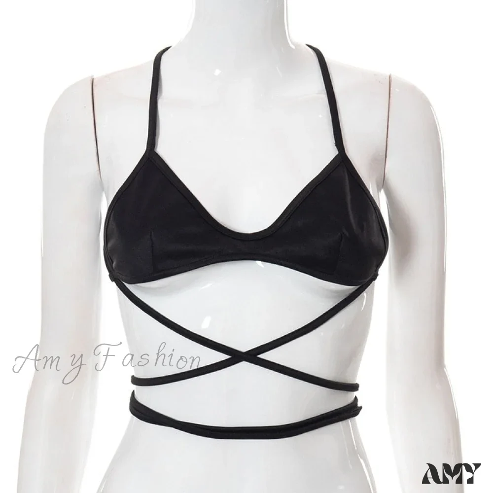 Amy Fashion - Y2k Corset Tank Crop Top - Image 5