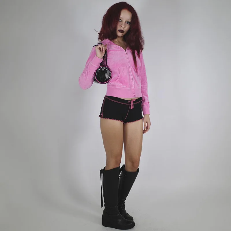 Zebra Sequin Casual Short - Image 3
